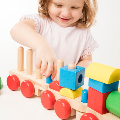 Melissa & Doug Stacking Train