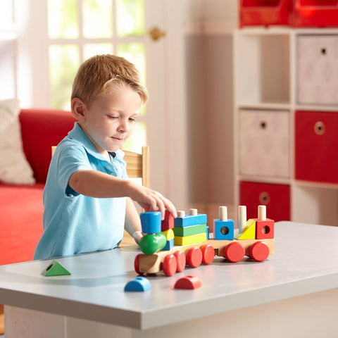 Melissa & Doug Stacking Train