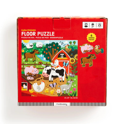 Mudpuppy 25pc Floor puzzle - Farm Friends