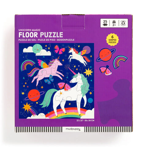 Mudpuppy 25pc Floor puzzle - Unicorn Magic