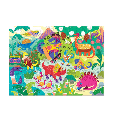 Mudpuppy Scratch & Sniff Pizzasaurus Puzzle 60pc^