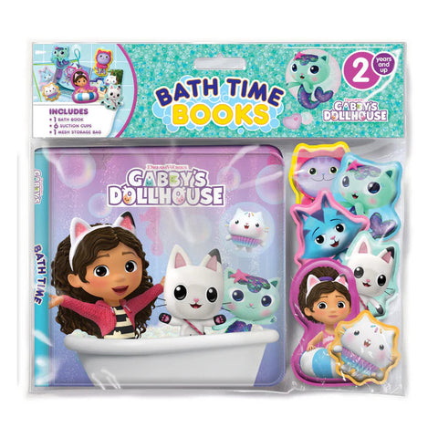 Phidal Bath Time Books - Gabby's Dollhouse