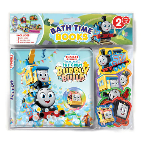 Phidal Bath Time Books - Mattel Thomas On The Go