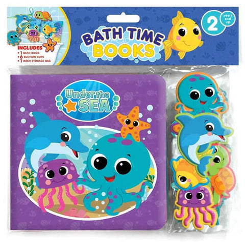 Phidal Bath Time Books - Ocean Buddies