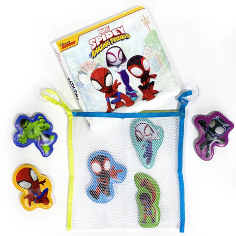 Phidal Bath Time Books - Spiderman