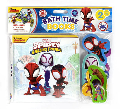 Phidal Bath Time Books - Spiderman