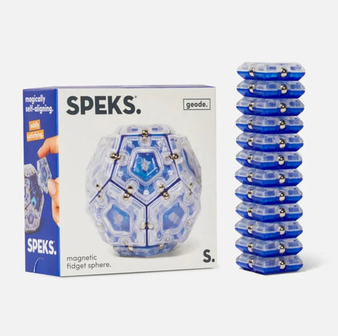 Speks Cobalt Magnetic Pentagons - Set of 12^