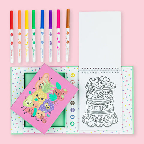 Tiger Tribe Colouring Set - Scented Fruity Cutie