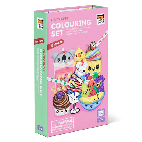 Tiger Tribe Colouring Set - Scented Fruity Cutie