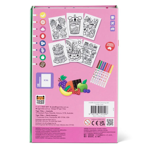 Tiger Tribe Colouring Set - Scented Fruity Cutie