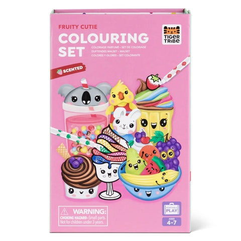 Tiger Tribe Colouring Set - Scented Fruity Cutie