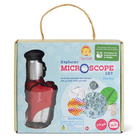 Tiger Tribe Explorer Microscope Set