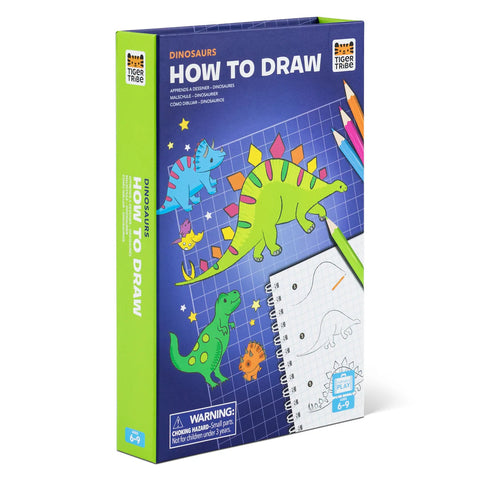 Tiger Tribe How To Draw - Dinosaurs