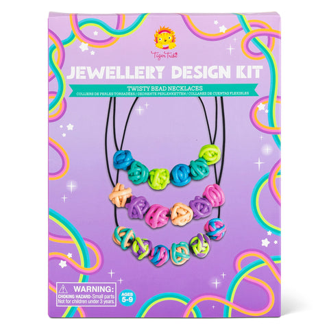 Tiger Tribe Jewellery Design Kit - Twisty Beads Necklaces