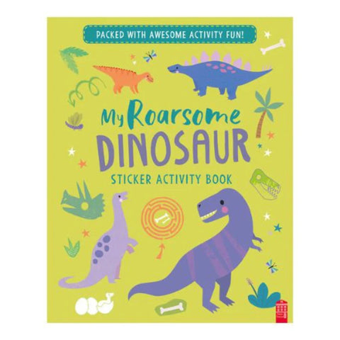 Townhouse Sticker and Activity Book - My Roarsome Dinosaur