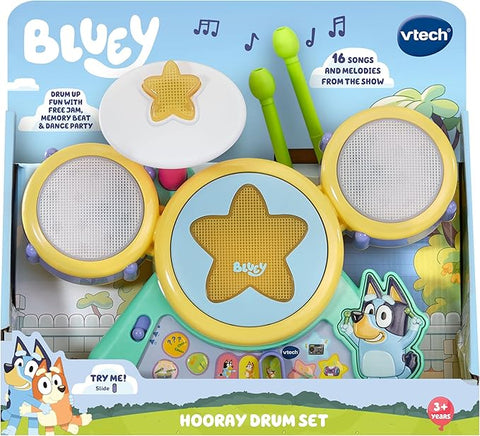 VTech Bluey Hooray Drum Set