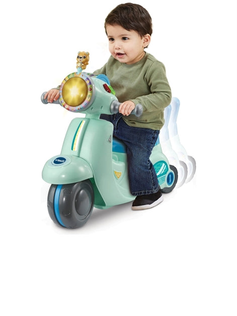 Vtech 2 In 1 Ride & Balance Scooter - Teal