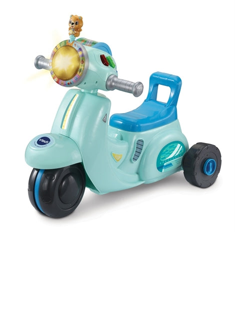 Vtech 2 In 1 Ride & Balance Scooter - Teal