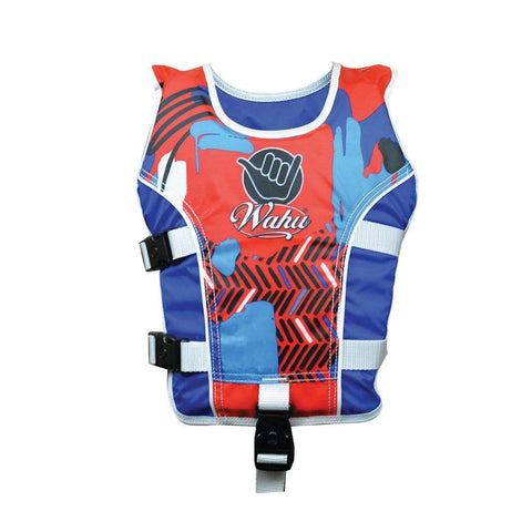 Wahu Swim Vest Child Large ( 30-50 kg) - Red/Blue