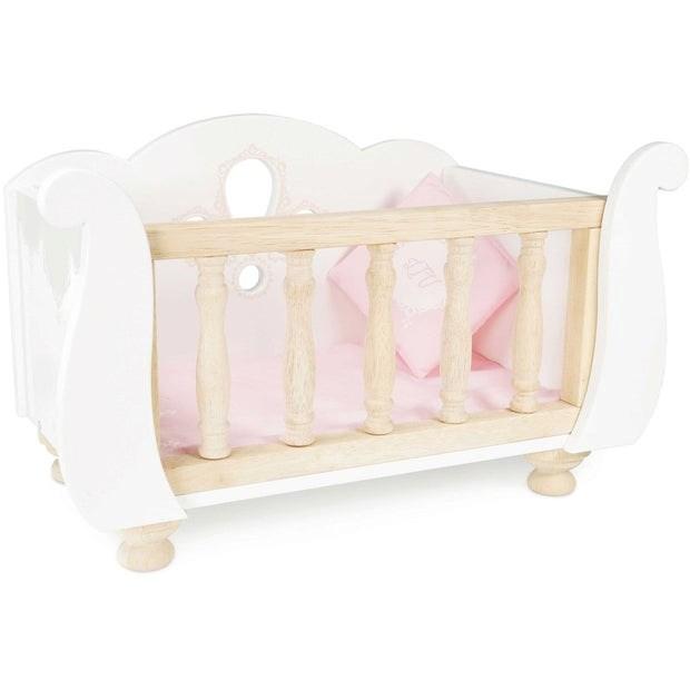 Le Toy Van Sleigh Doll Cot