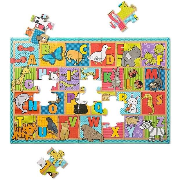 Melissa and best sale doug puzzles abc